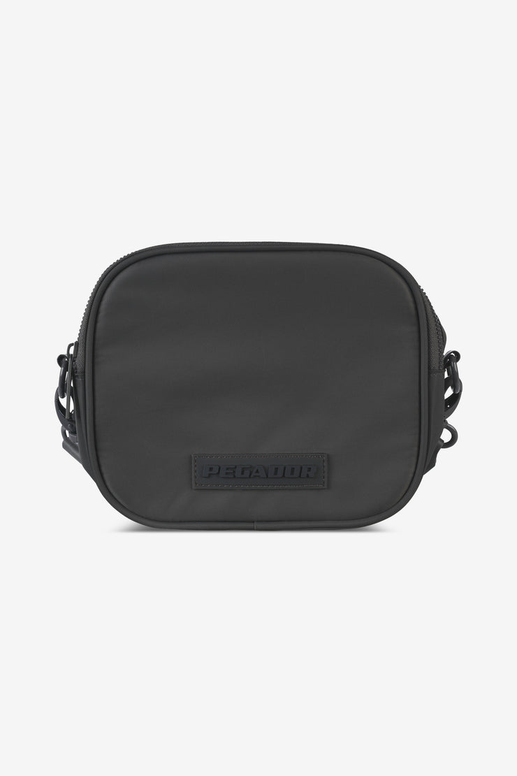 Pegador Rubber Logo Patch Nylon Shoulder Strap Bag Anthracite Super Sparpreis