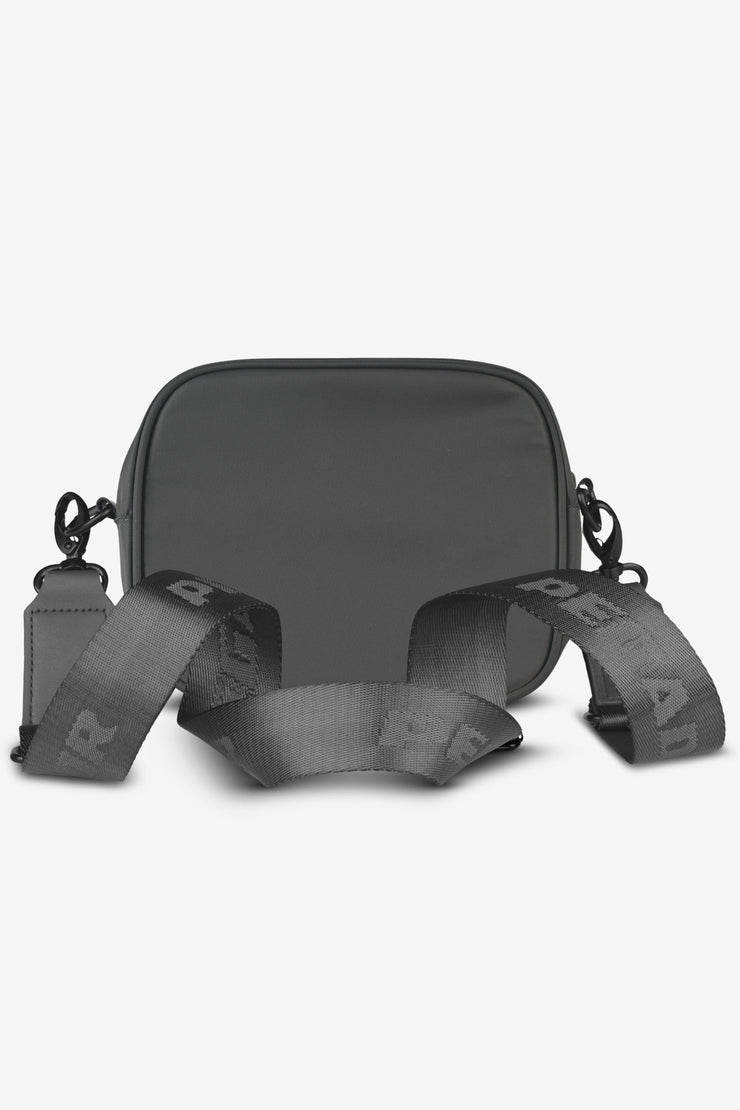 Pegador Rubber Logo Patch Nylon Shoulder Strap Bag Anthracite Super Sparpreis