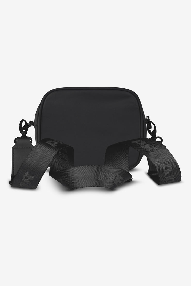Pegador Rubber Logo Patch Nylon Shoulder Strap Bag Black Wochenangebot