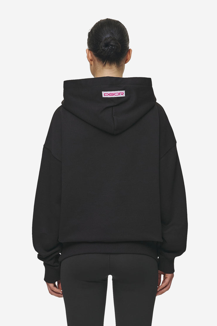 Pegador Mila Oversized Hoodie Washed Black Bis zu 60% Rabatt