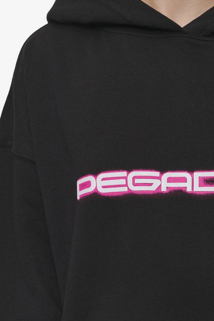 Pegador Mila Oversized Hoodie Washed Black Bis zu 60% Rabatt