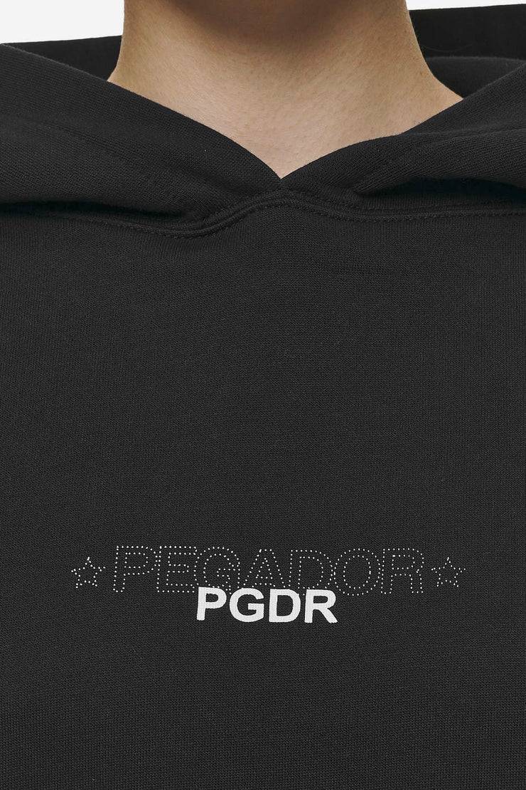 Pegador Sonia Oversized Hoodie Washed Black Vierteljährliche Förderung