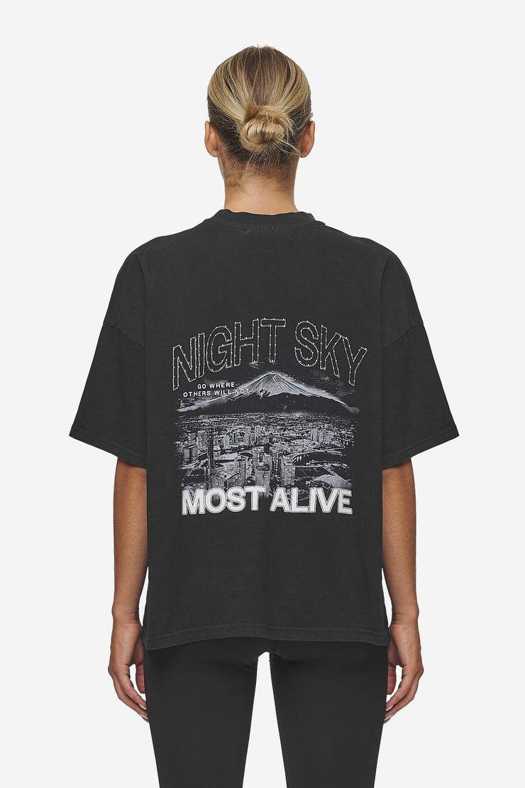 Pegador Sonia Heavy Oversized Tee Washed Black Bis zu 55% Rabatt