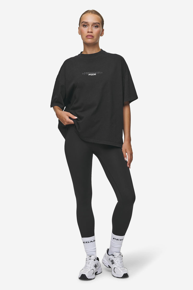 Pegador Sonia Heavy Oversized Tee Washed Black Bis zu 55% Rabatt