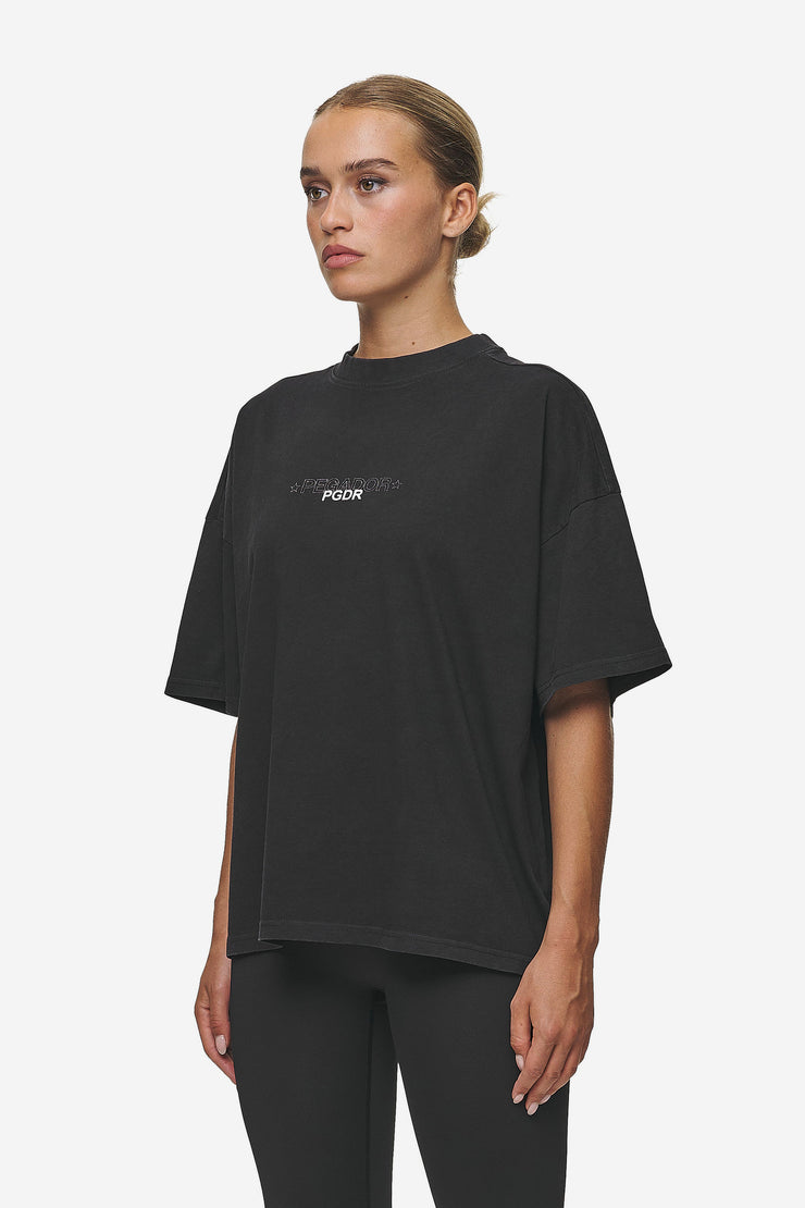 Pegador Sonia Heavy Oversized Tee Washed Black Bis zu 55% Rabatt