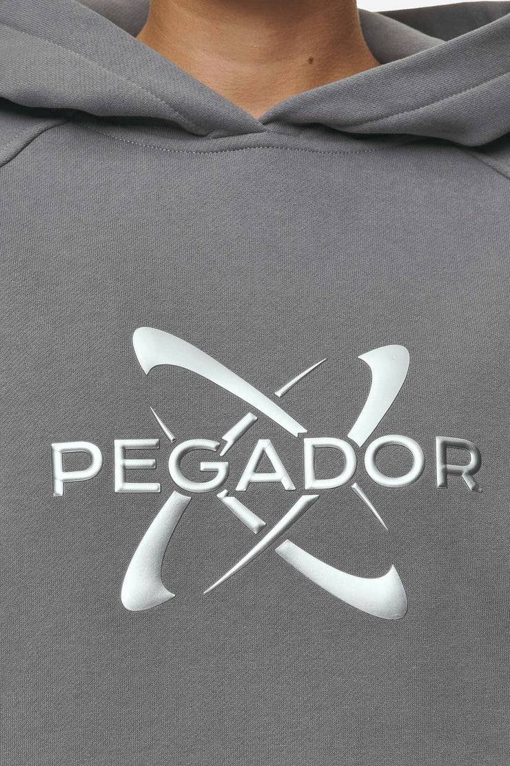 Pegador Klaria Oversized Hoodie Washed Deep Grey Discount Store für neue Produkte