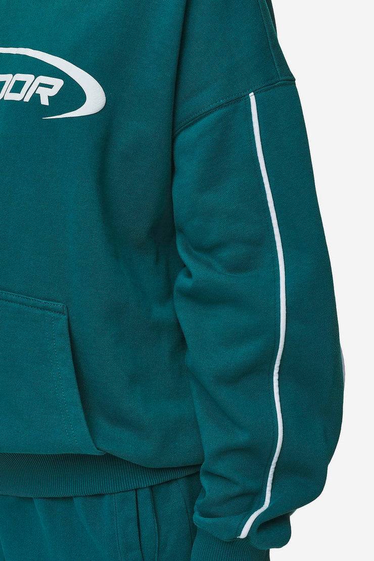 Pegador Naomi Oversized Hoodie Washed Urban Turquoise Super Rabatt