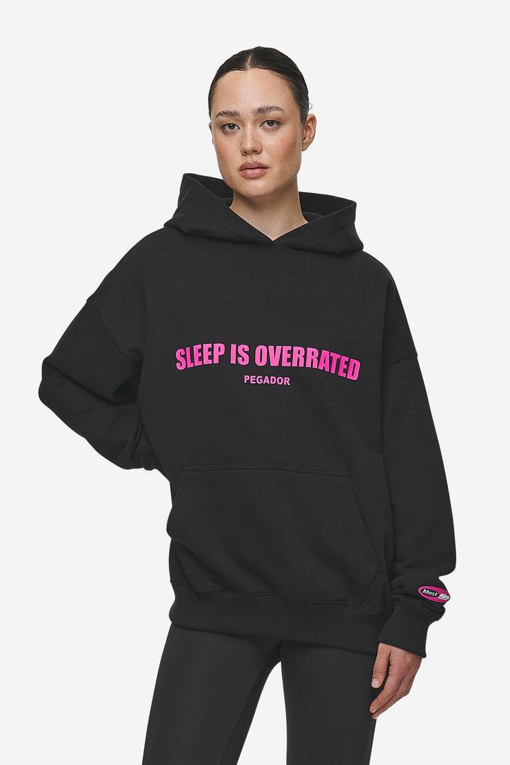 Pegador Tori Oversized Hoodie Washed Black Fabrikladen