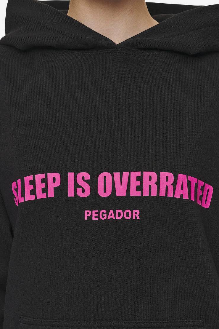 Pegador Tori Oversized Hoodie Washed Black Fabrikladen