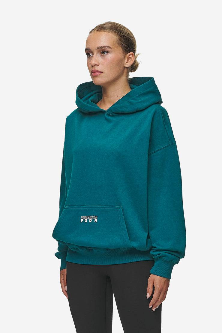 Pegador Nisa Oversized Hoodie Washed Urban Turquoise Begrenzt auf 3 Tage