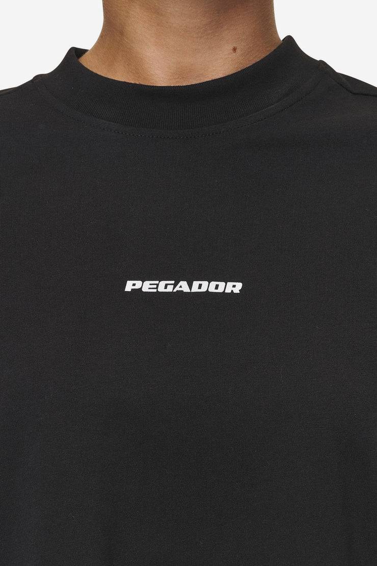Pegador Bracy Heavy Oversized Tee Black White Gum 50% Rabatt für begrenzte Zeit