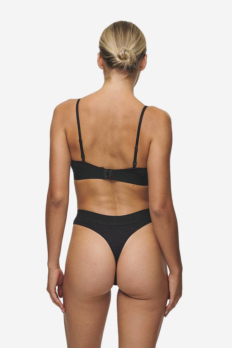 Pegador Senya Triangle Bralette Black White Blitzverkäufe