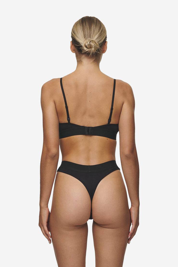 Pegador Senya Triangle Bralette Black White Blitzverkäufe