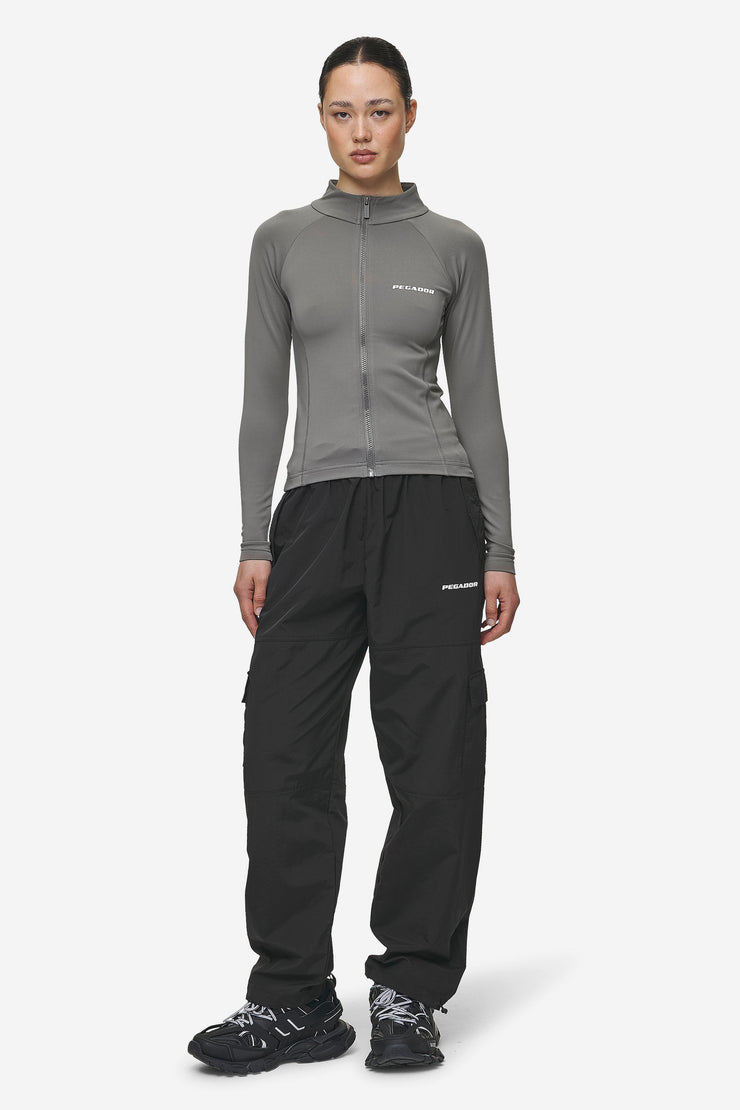 Pegador Tale Zip Longsleeve Deep Grey Günstig kaufen