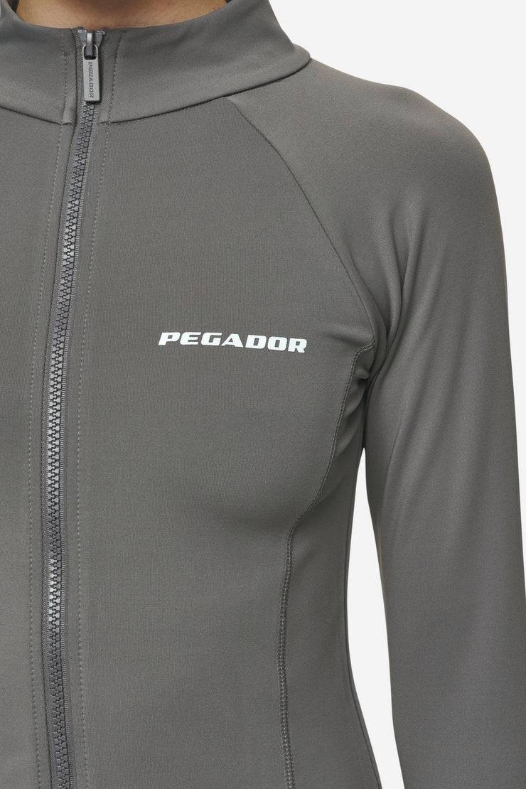 Pegador Tale Zip Longsleeve Deep Grey Günstig kaufen