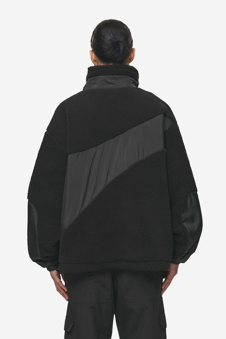 Pegador Risa Teddy Fabric Mix Jacket Black Osterangebot