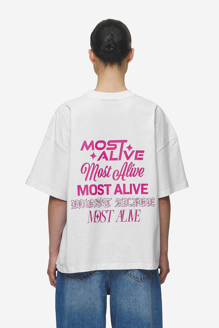 Pegador Mei Heavy Oversized Tee White Top Angebot