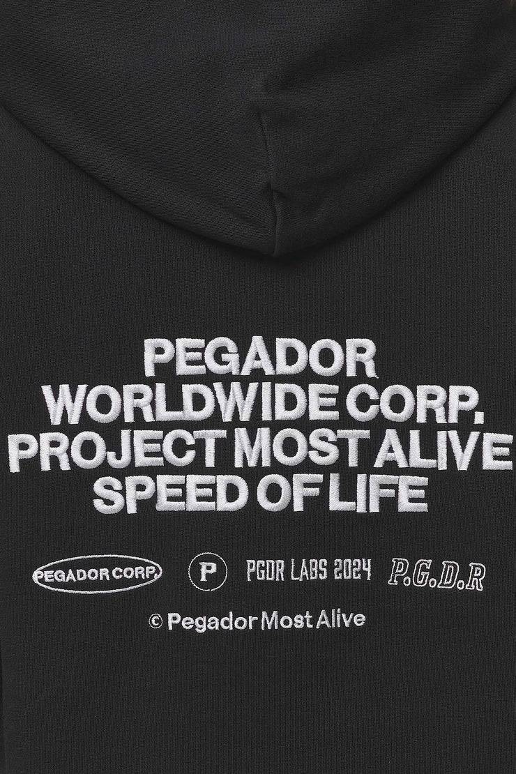 Pegador Sora Oversized Hoodie Washed Black Kauf eins, bekomm eins gratis