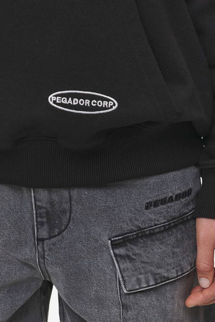 Pegador Sora Oversized Hoodie Washed Black Kauf eins, bekomm eins gratis