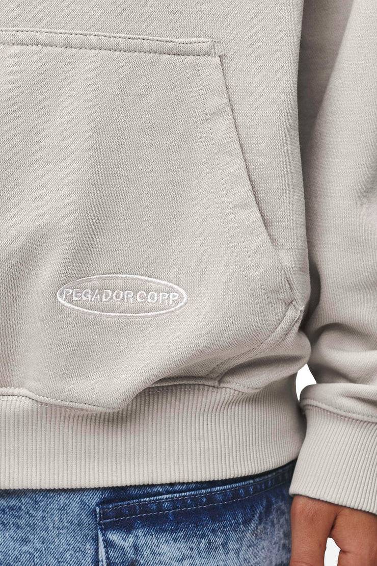 Pegador Sora Oversized Hoodie Washed Moon Grey Tägliche Deals
