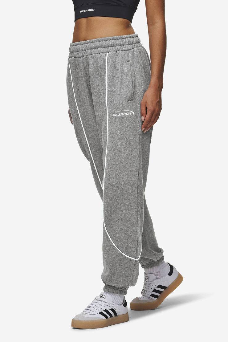 Pegador Silvi High Waisted Sweat Pants Deep Grey Melange Wochenangebot