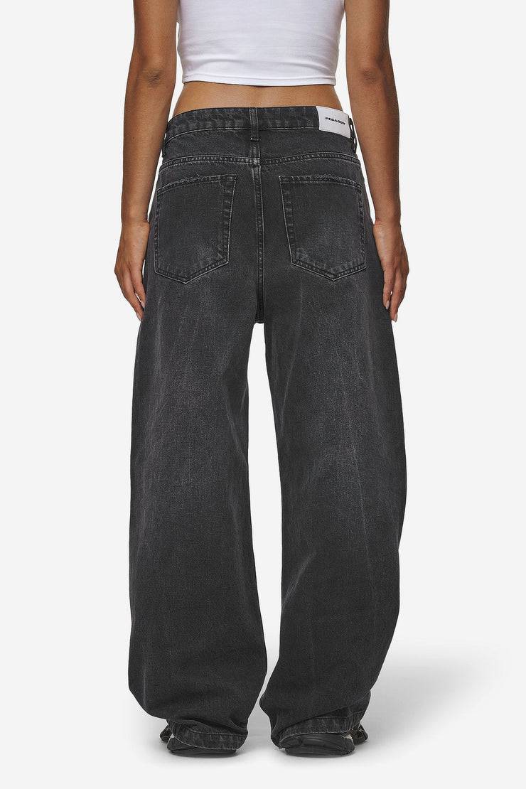 Pegador Mally Super Baggy Jeans Washed Deep Grey Letzter Tag