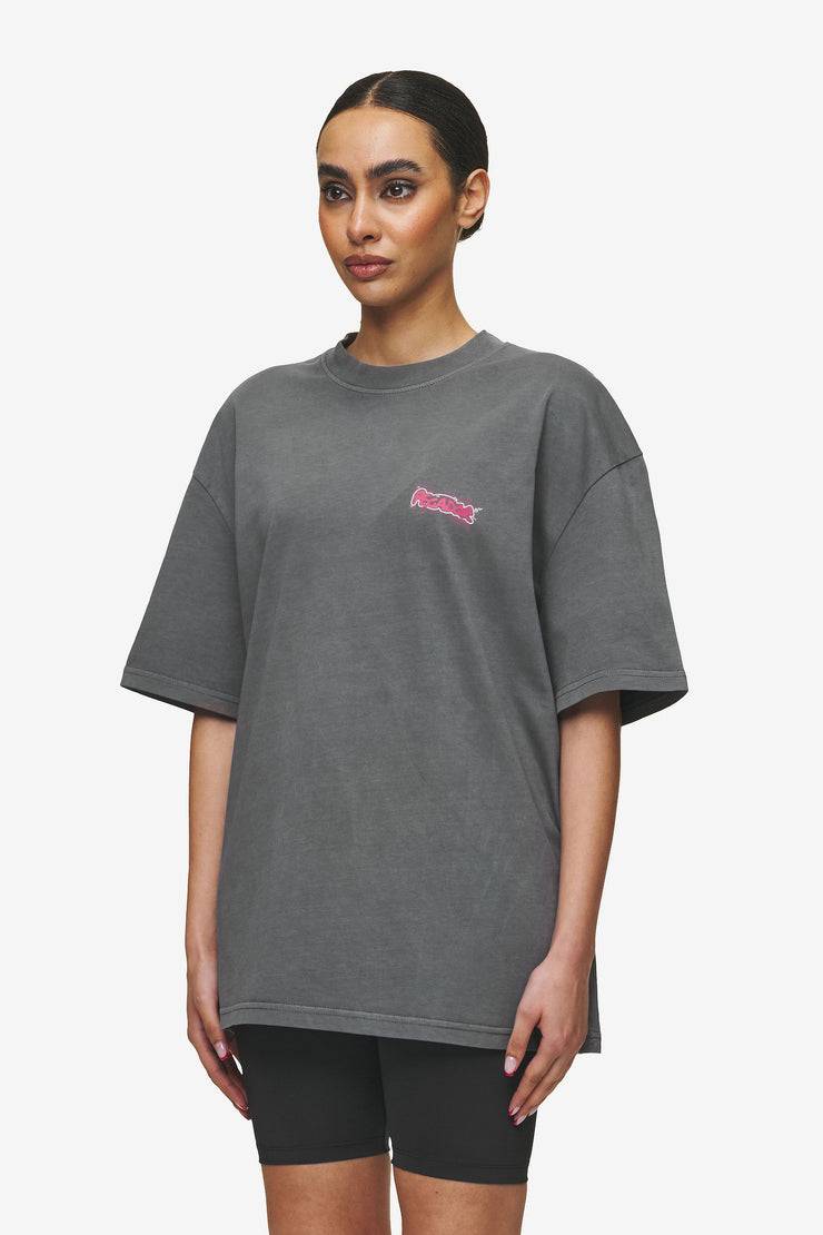 Pegador Barret Oversized Tee Vintage Grey Sonderangebot der Fabrik