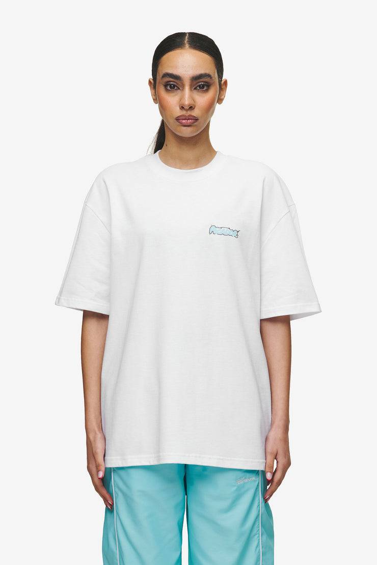 Pegador Barret Oversized Tee White Vierteljährliche Förderung