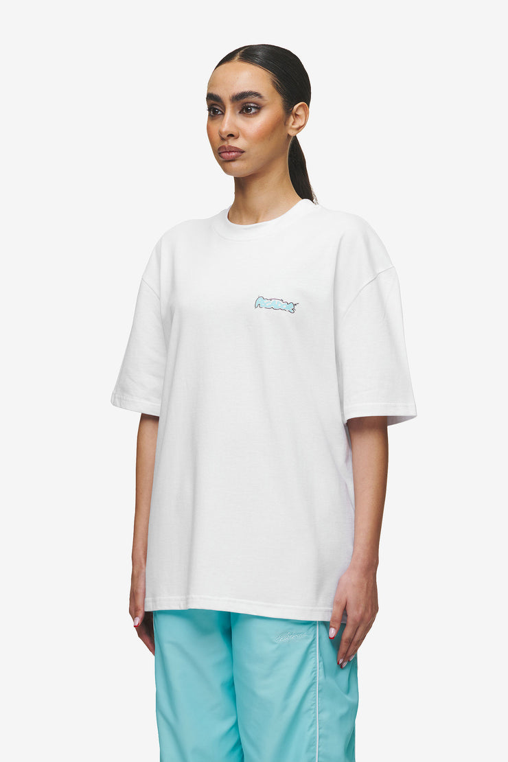 Pegador Barret Oversized Tee White Vierteljährliche Förderung