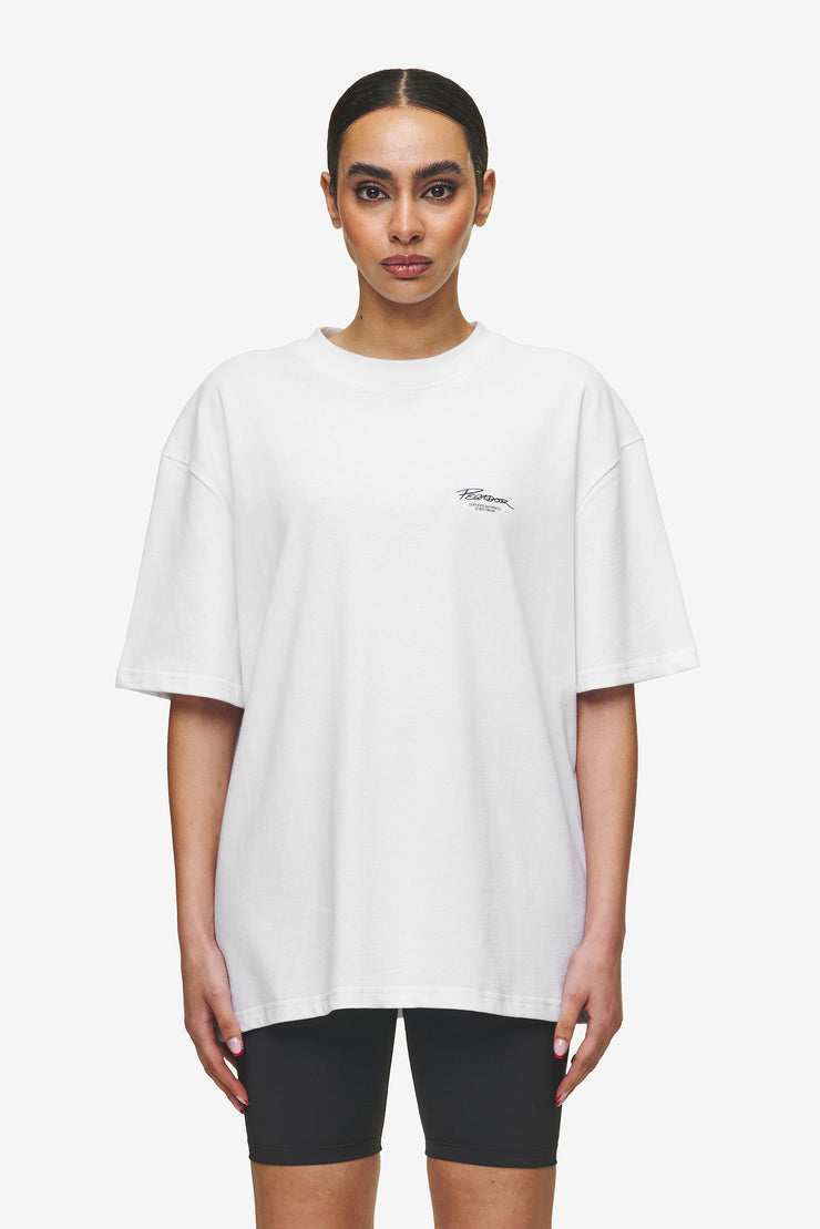 Pegador Banberry Oversized Tee White Nur noch ein Tag übrig