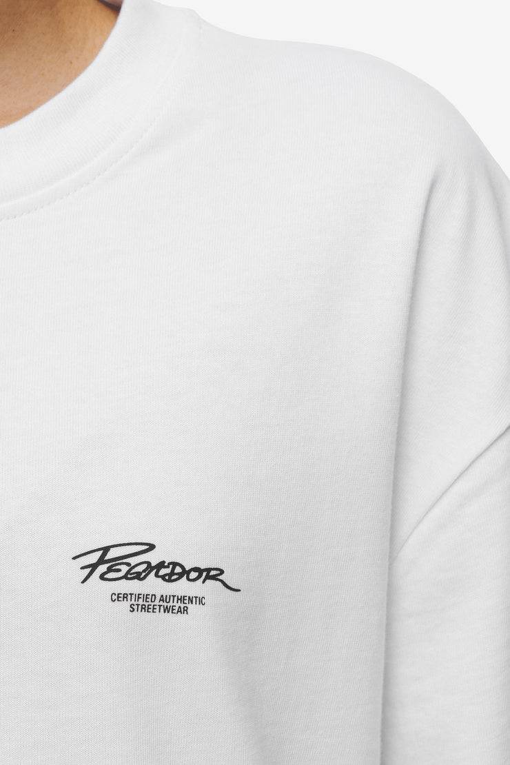 Pegador Banberry Oversized Tee White Nur noch ein Tag übrig