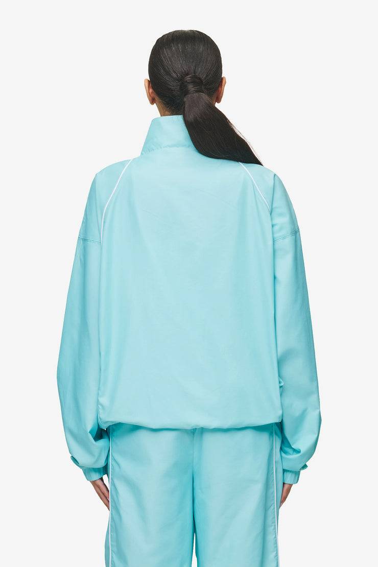 Pegador Lincoln Boxy Track Jacket Sky Blue Super Rabatt