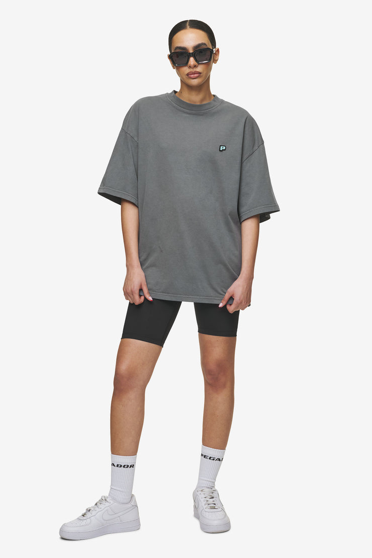 Pegador Leono Boxy Tee Vintage Grey Sky Blue Gum 50% Rabatt mit kostenlosem Versand