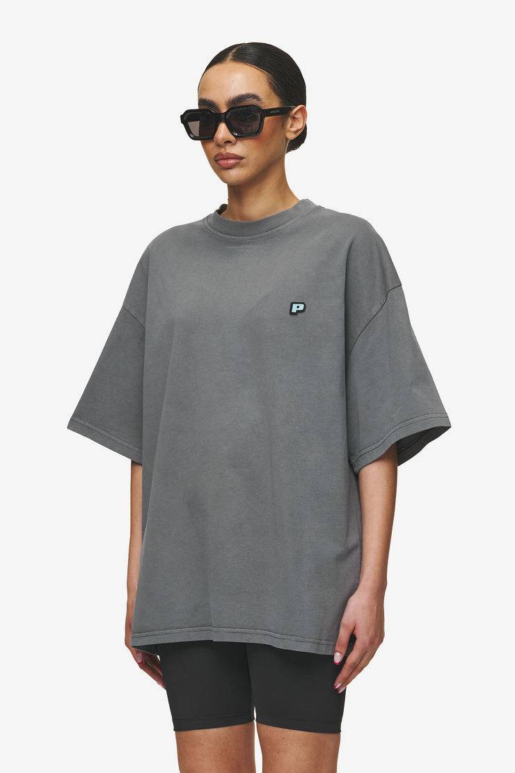 Pegador Leono Boxy Tee Vintage Grey Sky Blue Gum 50% Rabatt mit kostenlosem Versand