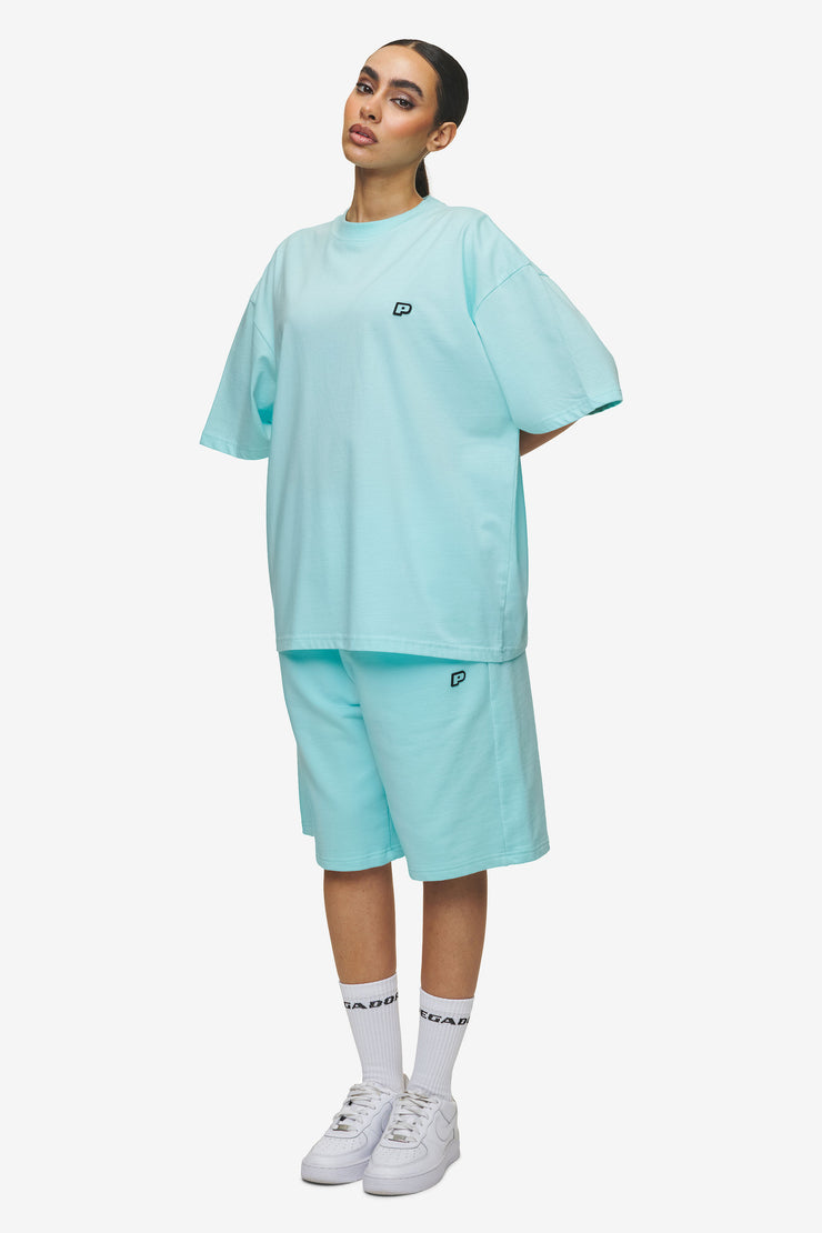 Pegador Leono Boxy Tee Washed Sky Blue Sky Blue Gum Clearance-Verkauf