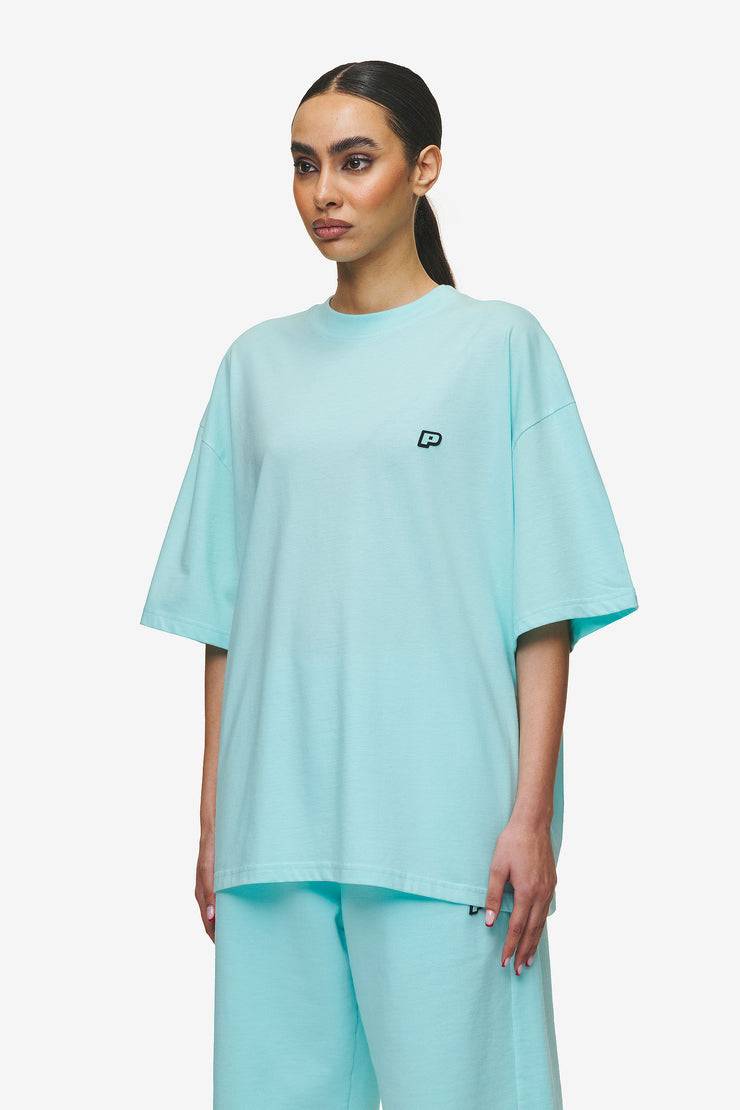 Pegador Leono Boxy Tee Washed Sky Blue Sky Blue Gum Clearance-Verkauf