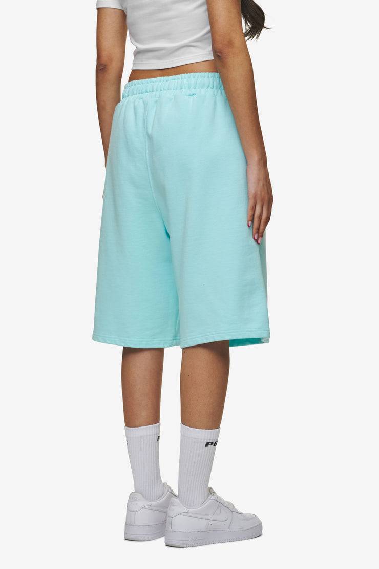 Pegador Leono Overknee Heavy Sweat Shorts Washed Sky Blue Gum Kostenloser Versand international