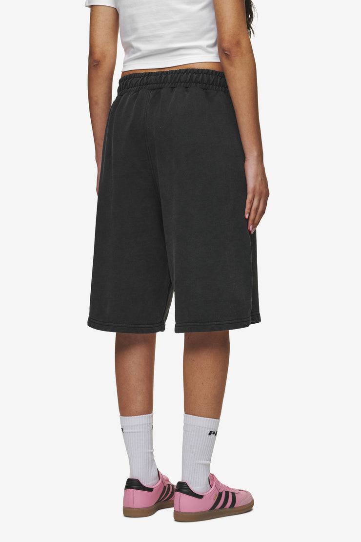Pegador Leono Overknee Heavy Sweat Shorts Vintage Black Gum Begrenzt auf 3 Tage