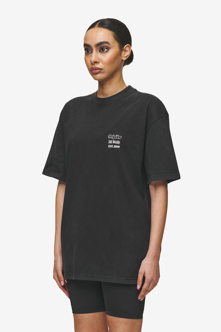 Pegador Denaud Oversized Tee Vintage Black Speichern exportieren