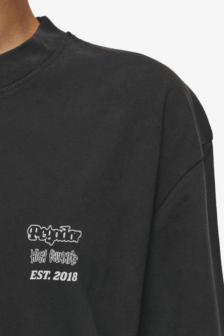 Pegador Denaud Oversized Tee Vintage Black Speichern exportieren