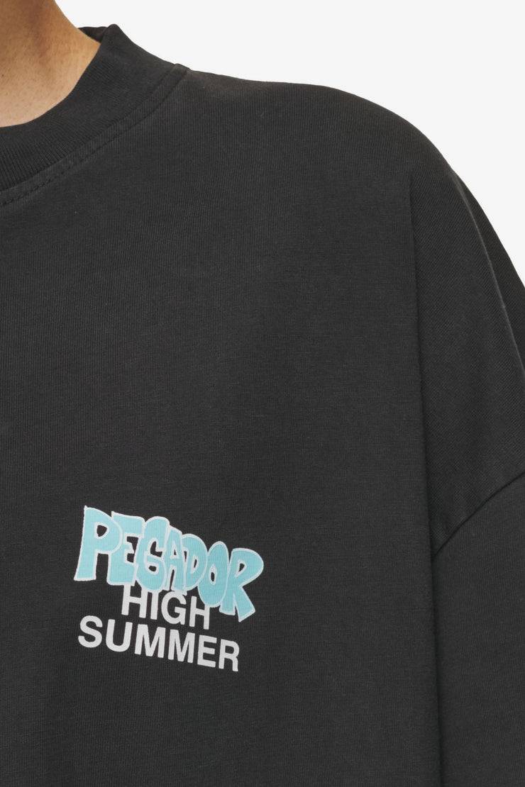 Pegador Farrar Boxy Tee Vintage Black Im Verkauf