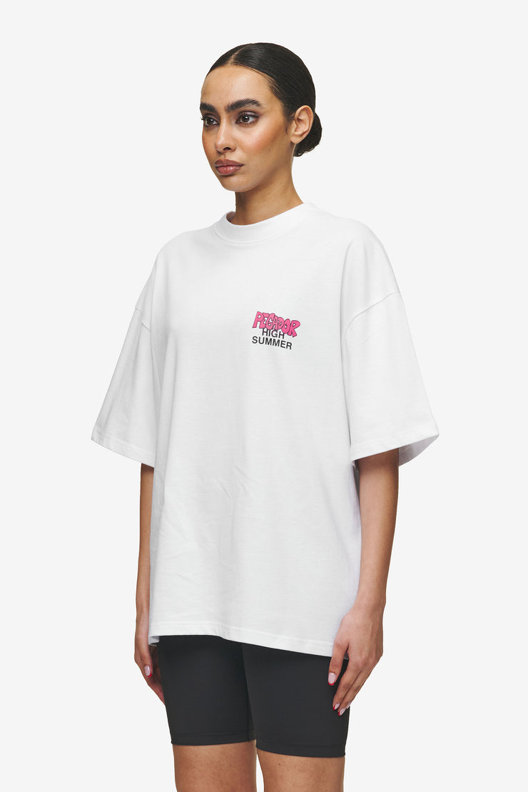 Pegador Farrar Boxy Tee White zollfrei