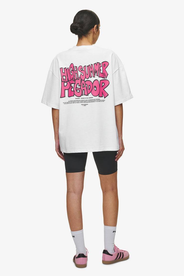 Pegador Farrar Boxy Tee White zollfrei