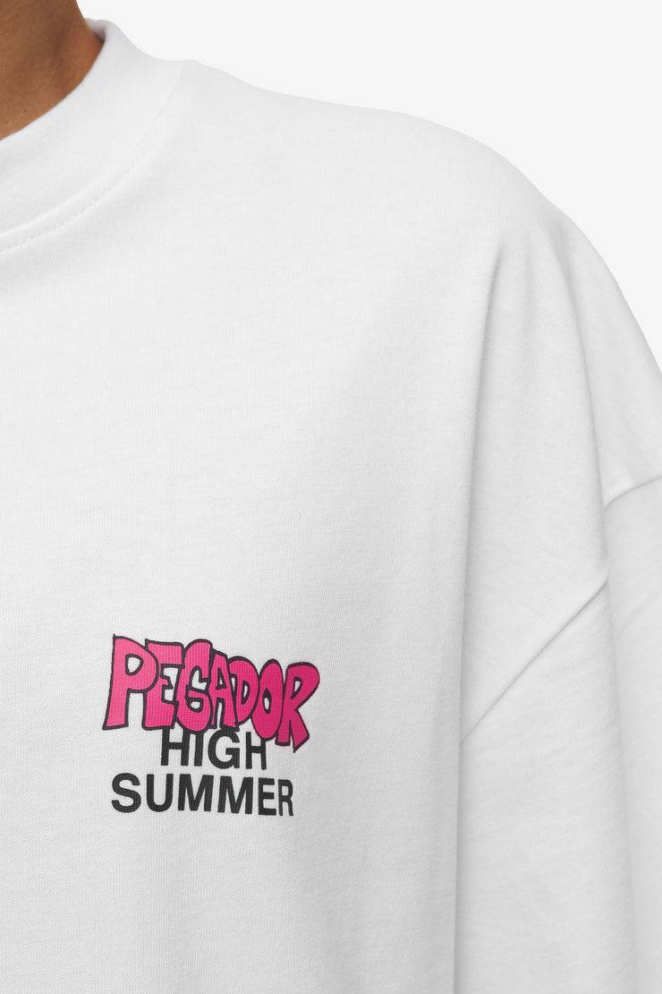 Pegador Farrar Boxy Tee White zollfrei