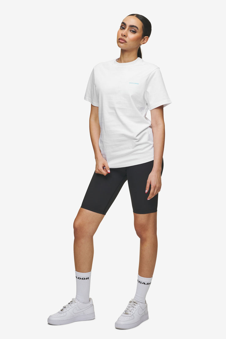 Pegador Logo Slim Tee White Sky Blue 2025