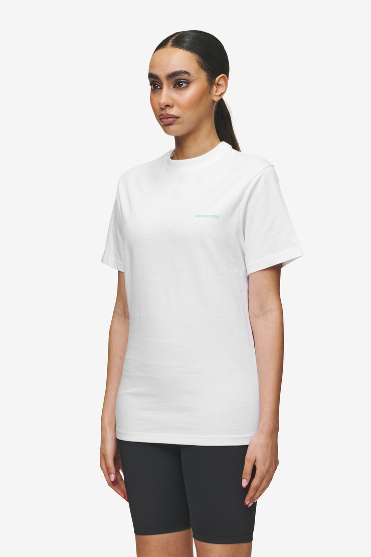 Pegador Logo Slim Tee White Sky Blue 2025