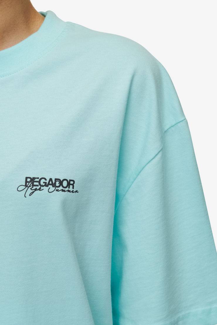 Pegador Patino Oversized Tee Washed Sky Blue Outlet