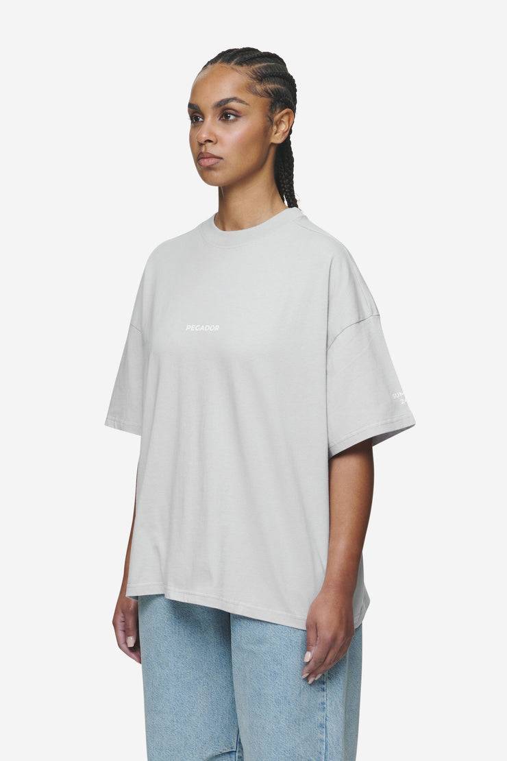 Pegador Aleja Heavy Oversized Tee Washed Sky Grey Fabrikverkauf