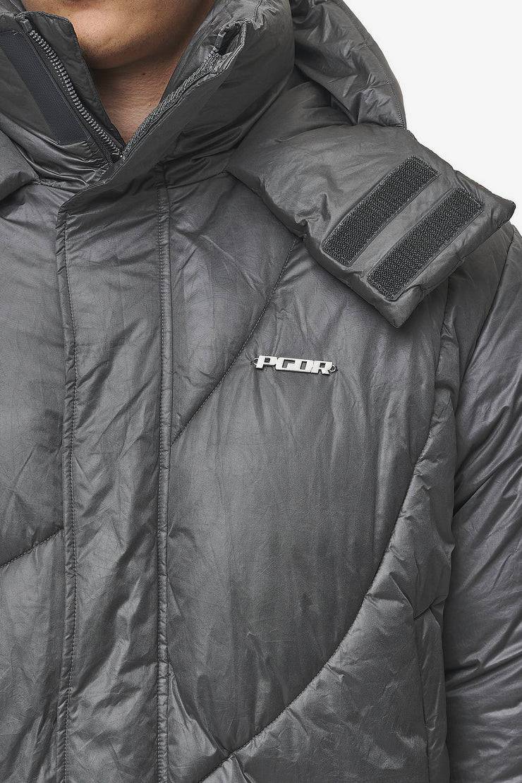 Pegador Henry Vintage Oversized Puffer Jacket Anthracite Günstig kaufen