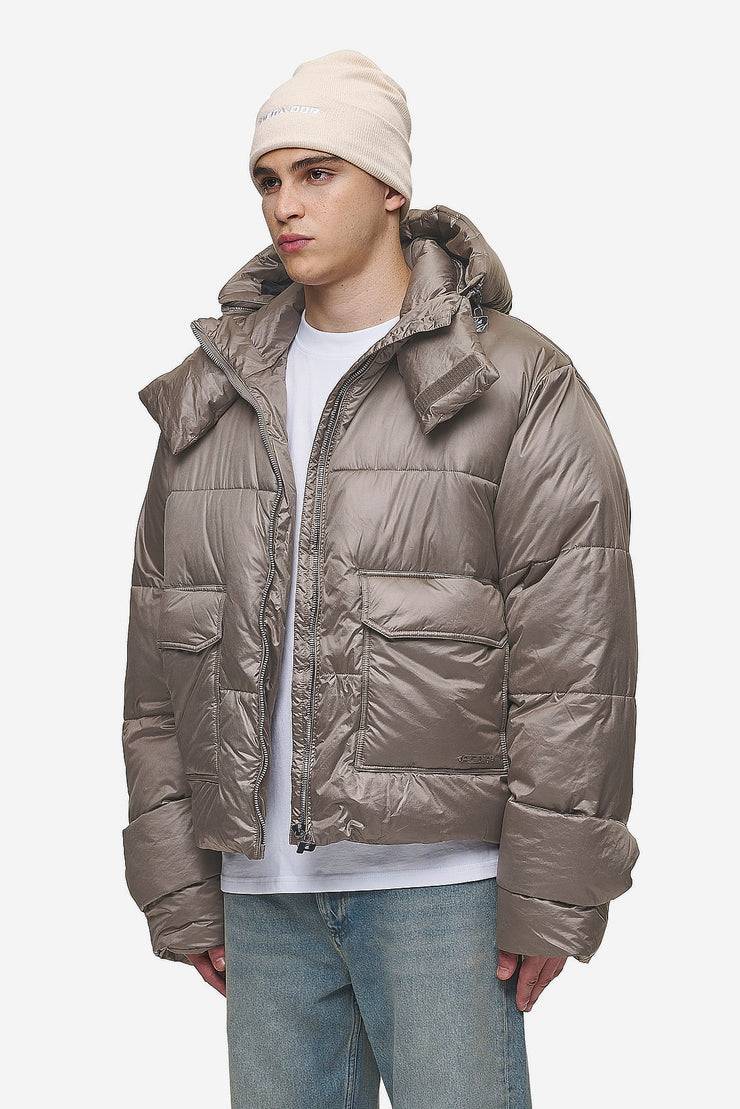 Pegador Garrick Vintage Oversized Puffer Jacket Light Brown Versandkostenfrei